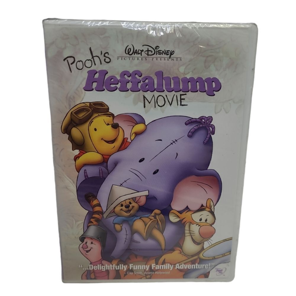 NEW Pooh's Heffalump Movie Disney DVD movie with bonus features sealed